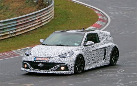 Hyundai Rm16 Mid Engined Hyper Hatch Spied At The Nurburgring Car