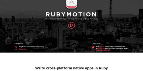 Rubymotion Product Information Latest Updates And Reviews 2023