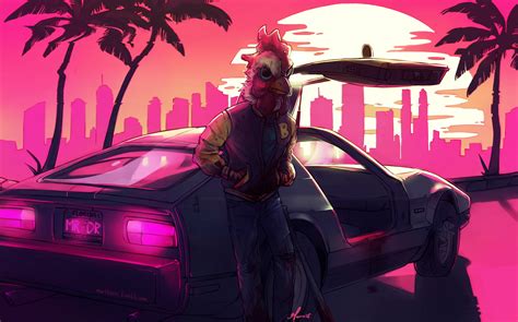 I Just Finished The Games And I Needed To Fanart Rhotlinemiami