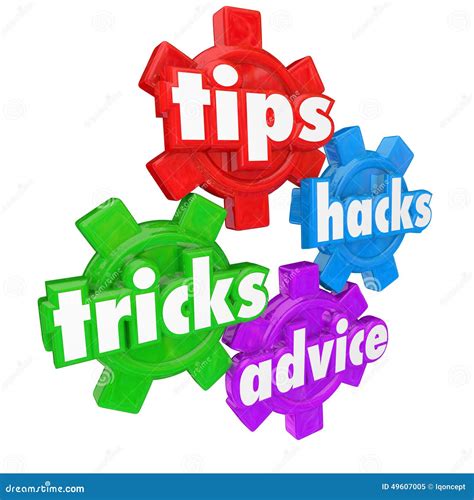 Tips Tricks Helps And Advice Gears Words Help Assistance How To Stock