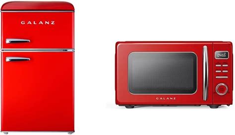 Buy Galanz Glr Trder Retro Compact Refrigerator Red Cu Ft