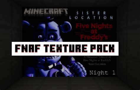 Download Fnaf Texture Pack For Minecraft Pe Fnaf Texture Pack For Mcpe