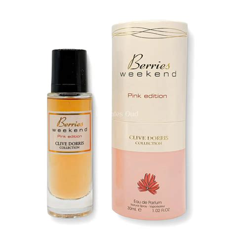 Berries Weekend Pink Edition Perfume 30ml Edp Clive Dorris Emirates Oud