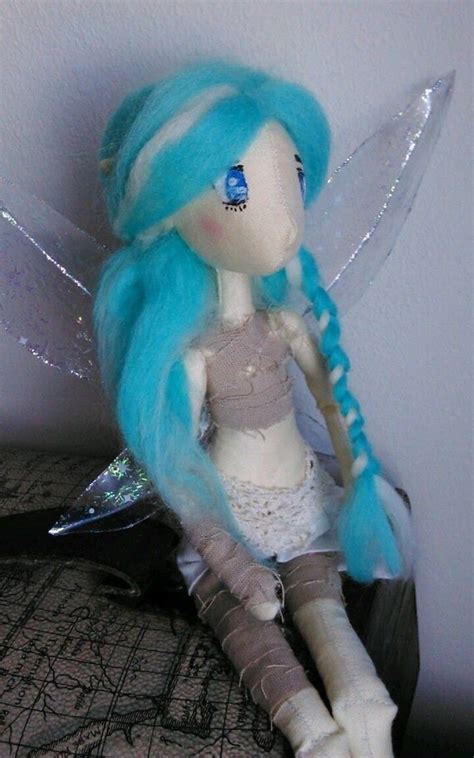 Ooak Handmade Fairy Doll Anime Doll Cloth Rag Doll By Animestyle