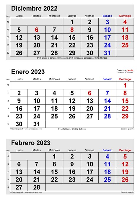 Calendario Enero 2023 En Word Excel Y Pdf Calendarpedia Reverasite