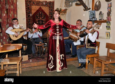 Armenian Folklore Music Musicians In A Restaurant Of Yerevan Jerewan