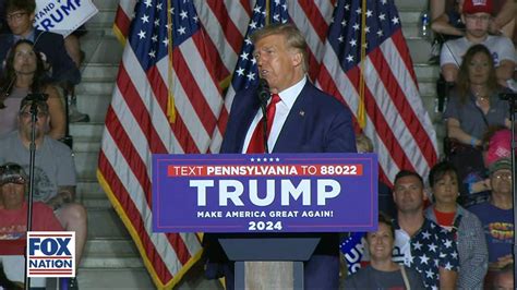 Donald Trump Democracy 2024 Season 1 Episode 15 Donald Trump Erie Pa Watch Online Fox