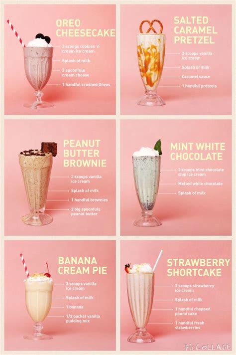Milkshakesss Starbucks Recipes Fruit Smoothie Recipes Yummy