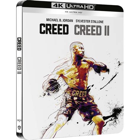 Blu Ray Creed I Et Ii K Ultra Hd Bo Tier Steelbook Dition Limi