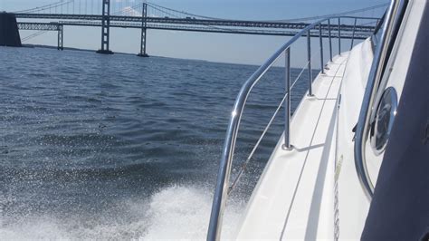 Boat Cruise Under Chesapeake Bay Bridge Video My Boat Life