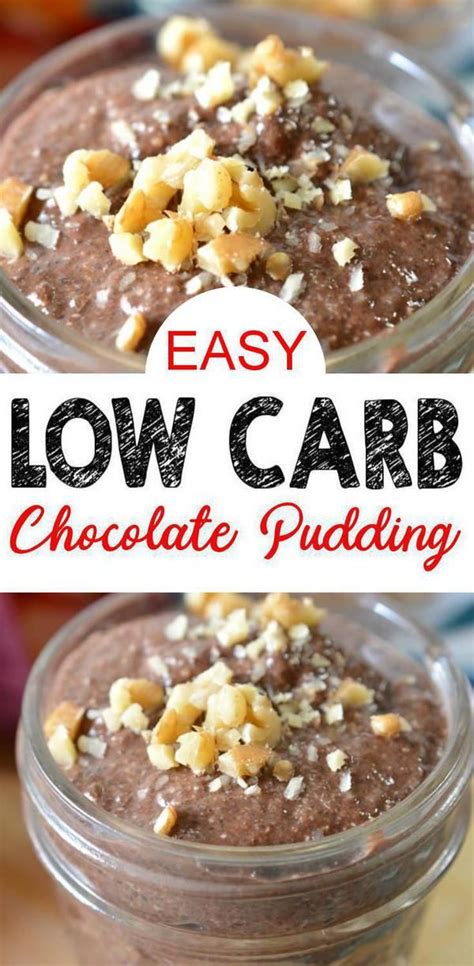 Most of these recipes can be made in advance or in large batches and frozen for a quick and easy morning meal. BEST Keto Pudding! Low Carb Chocolate Pudding Idea - Quick ...