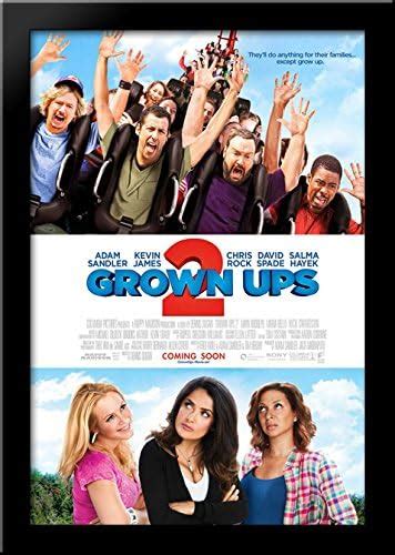 Grown Ups 2 28x40 Large Black Wood Framed Print Movie Poster Art Posters And Prints