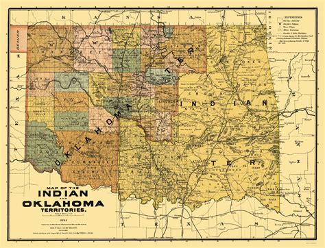 Related Image Oklahoma Map Indian Territory