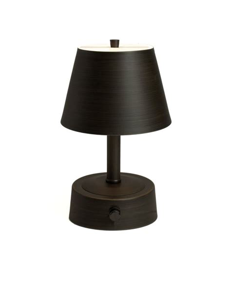 Light up your space with modern table lamps. Mini Metal Cordless Lamp - Dark Bronze - Modern Lantern ...