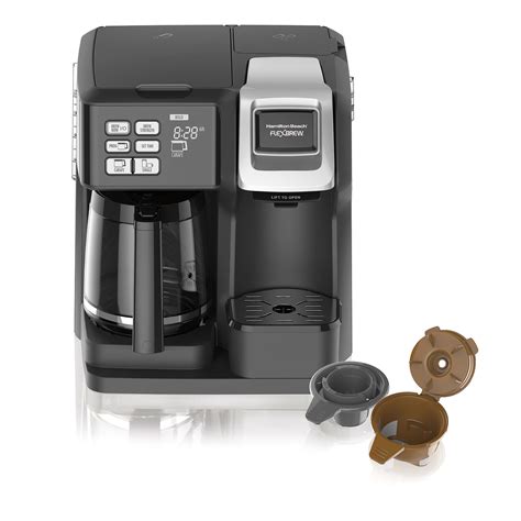 As those are sold separately, it is best to make sure that the carafe can also be used with keurig coffee makers. Hamilton Beach FlexBrew® 2-Way Coffee Maker with 12-Cup ...