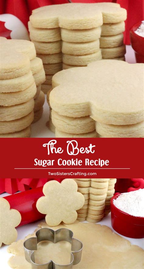 The Best Sugar Cookies Recipe Recipe Sugar Cookie Recipe Easy Best Sugar Cookie Recipe