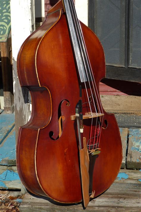 1950s West German Made 34 Double Bass