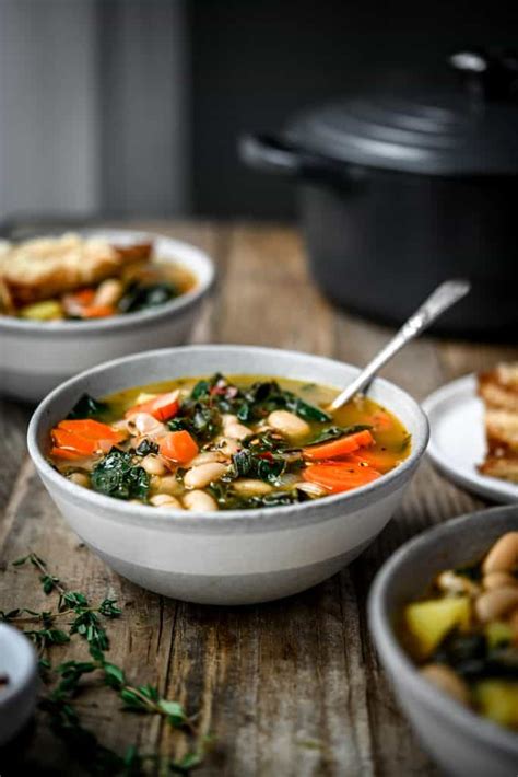 White Bean And Kale Soup Vegan Crowded Kitchen