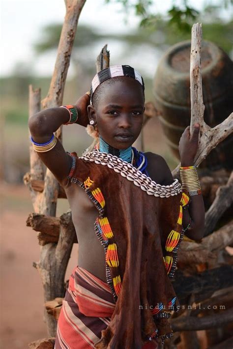Hamer Tribe Omo Valley Ethiopia African Tribal Girls