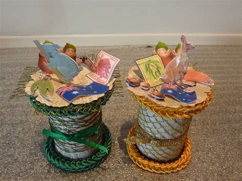 Pin By Elaine Holdsworth On Altered Projects Thread Spools Projects