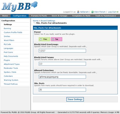 Mybb Mods Min Posts For Attachments