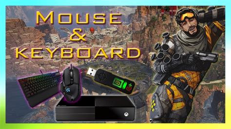 Cronusmax Plus Apex Legends Mouse And Keyboard On Xbox One Youtube