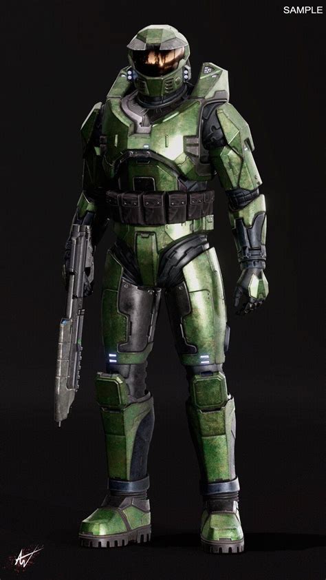 Master Chief Armor Halo Master Chief Halo Armor Sci Fi Armor Halo