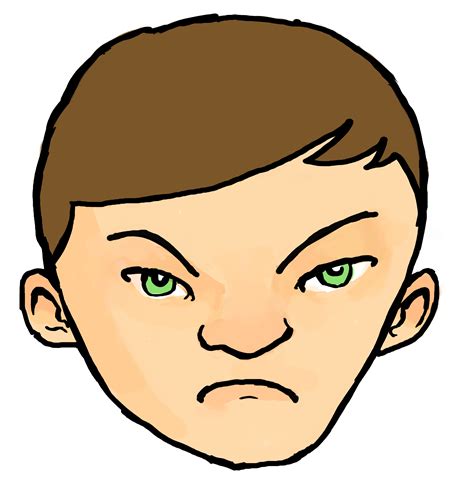 Angry Face Clip Art