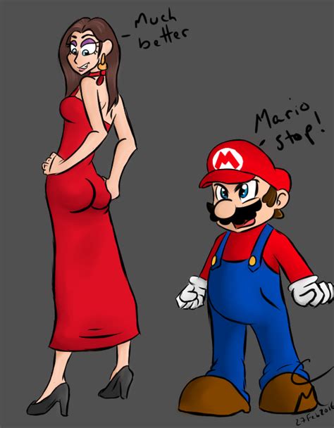 Mario And Pauline Body Swap By Cm The Artist On Deviantart