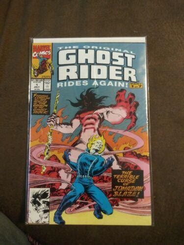 The Original Ghost Rider Rides Again 1 Marvel July 1991 Unread