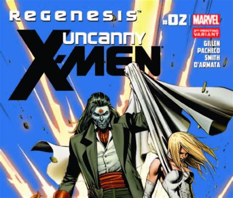 Uncanny X Men 2011 2 2nd Printing Variant Comic Issues Marvel