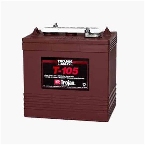 T105 Trojan Deep Cycle Battery 6v 225ah Electroquest