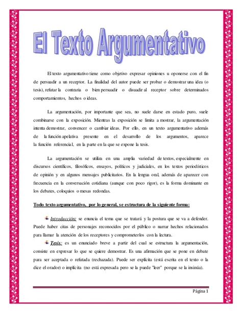 Ejemplo De La Estructura De Un Texto Argumentativo Colección De Ejemplo