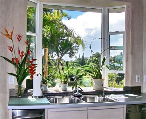 These info below is related to 10 kitchen garden window ideas video:detail: Maui Blog - Georgie Hunter R(S) | Window over sink ...
