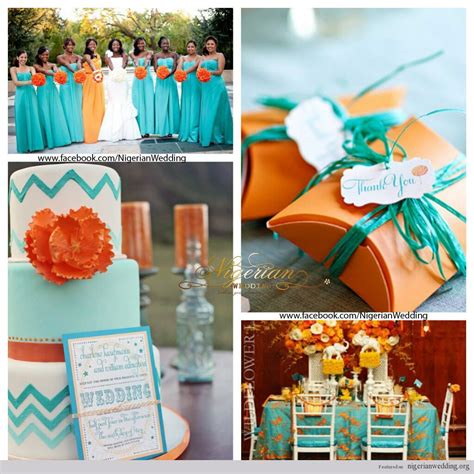 nigerian-wedding-turquoise-blue-and-orange-wedding-color-scheme-6-1.jpg ...
