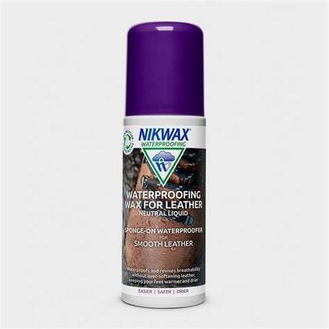 nikwax waterproofing wax for leather liquid 125ml