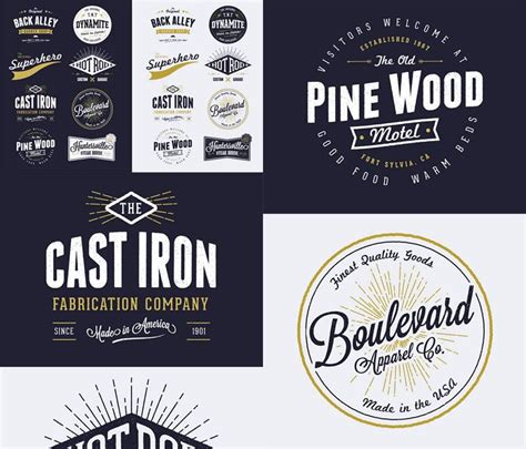 Vintage Logo Templates 10 Free Cliparts Download Images On Clipground