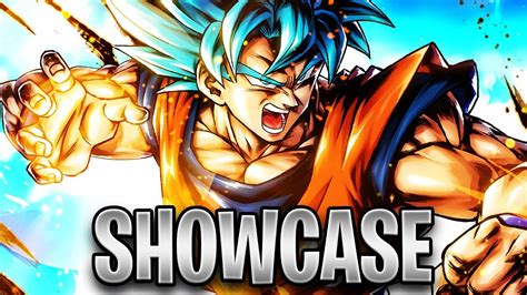 New Revival Ssgss Goku Showcase Dragon Ball Legends Youtube