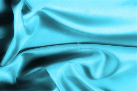 Soft Focus Texture Pattern Blue Silk Fabric Stock Image Image Of