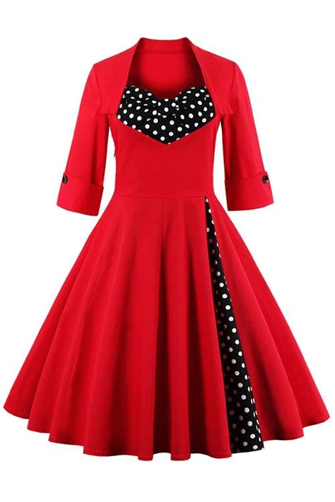 misshow women s classy vintage audrey hepburn style 1940 s rockabilly dress 3xl