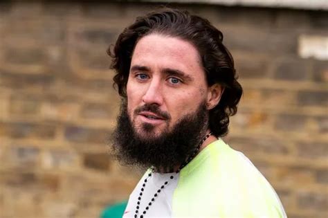 pictured stephen bear released from prison sporting beard after serving sex offences sentence