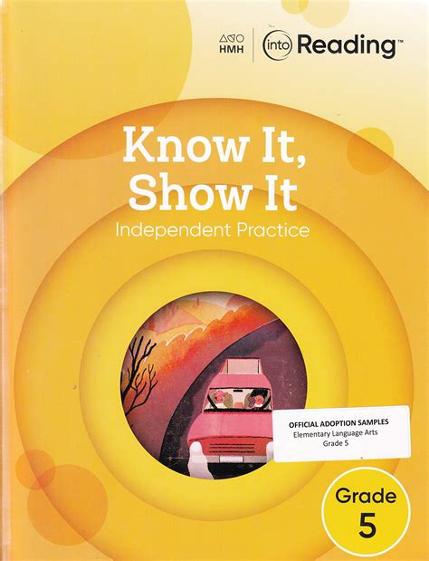 Hmh Into Reading Know It Show It Independent Practice Workbook