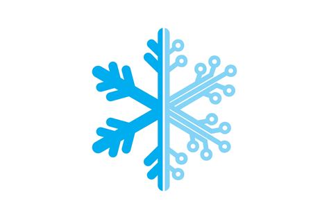 Snowflake Logo Branding And Logo Templates ~ Creative Market