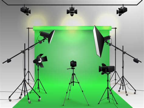 Tv Studio Background Video Chroma Key No Paint Green Screen Chromakey