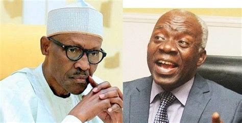 Femi Falana Discloses Minister Behind Buharis Refusal To Obey Court