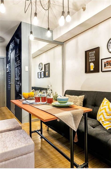 A 28sqm Condo Unit In Taguig With Fun Industrial Touches Rl Small
