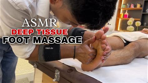 Asmr Deep Tissue Foot Massage Foot Reflexology By Professional Indian Masseur Rahul Raj Youtube