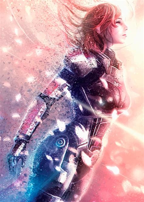 Mass Effect Poster By Vonim Jr Displate