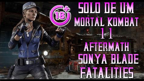 Mortal Kombat 11 Aftermath Sonya Blade Fatalities Friendship 18