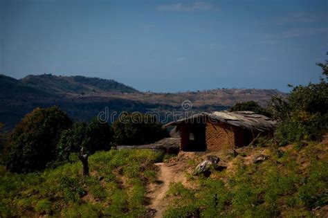 Landscapes Of Lake Malawi And The Villages That Surround It Stock